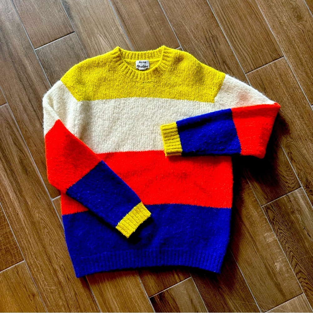 Acne Studios
Alpaca Striped Sweater blue XS